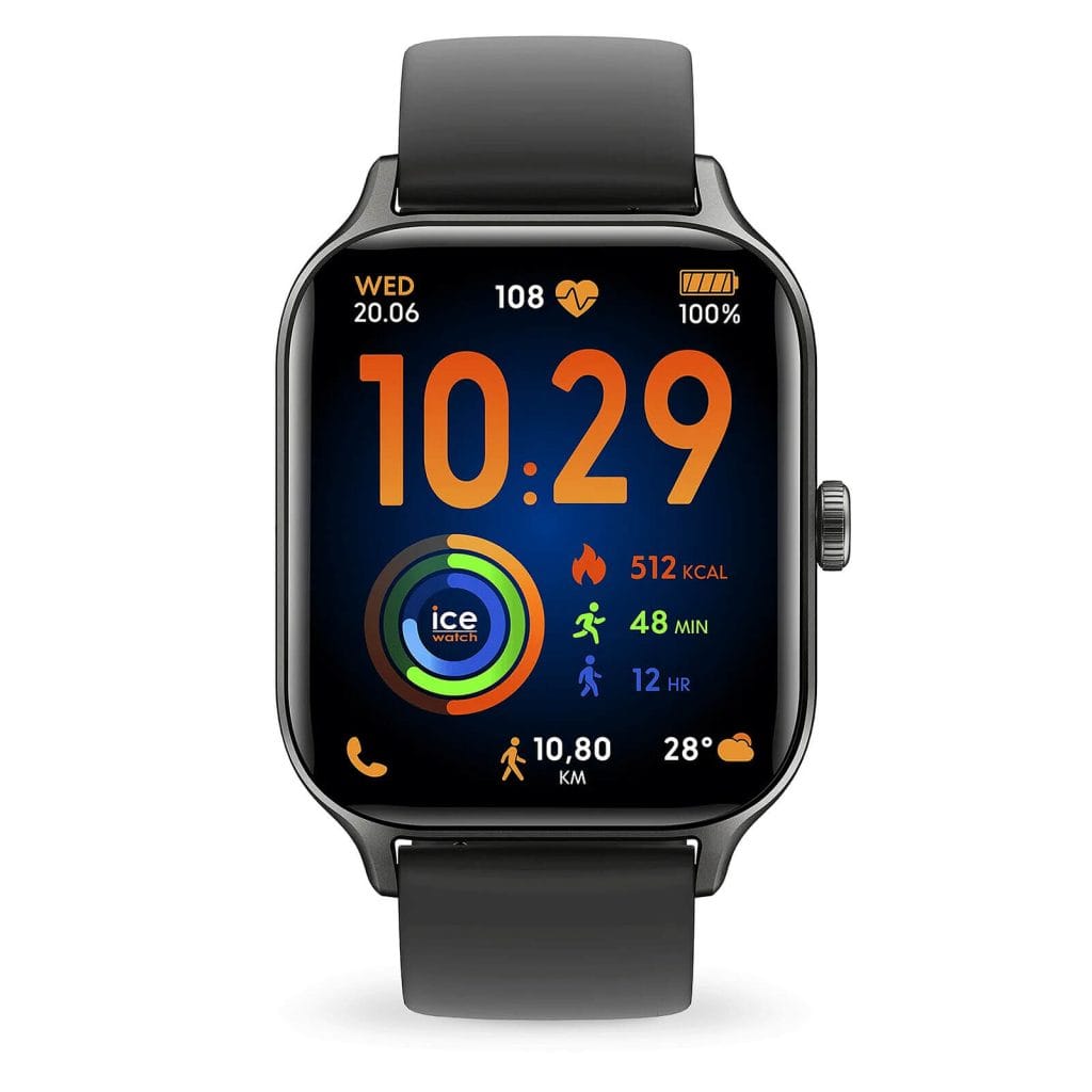Montre connecté de sport Ice Watch Ice Fit RT 3.0 couleur Noir